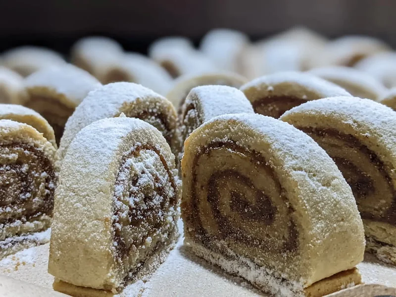 Vegan Tahini Swirl Cookies